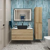 Тумба со столешницей и раковиной BelBagno KRAFT 80 kraft80rnn-kepbo-1302h301-set подвесная KRAFT80RNN-KEPBO-1302H301-SET