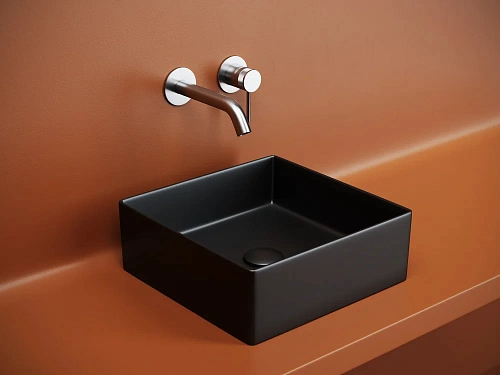 Раковина Ceramica Nova ELEMENT CN6068MB черный матовый накладная Раковина Ceramica Nova ELEMENT CN6068MB черный матовый накладная
