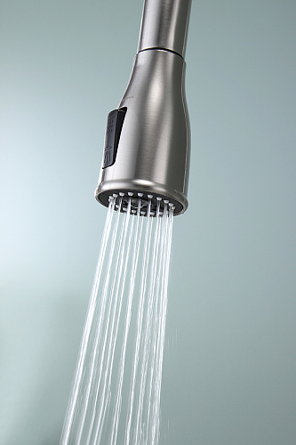 Смеситель для кухни Paulmark LANGE брашированная сталь La214212-BS Смеситель для кухни Paulmark LANGE брашированная сталь La214212-BS