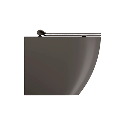 Унитаз приставной GSI PURA безободковый Swirlflush коричневый матовый (881016) без сиденья Унитаз приставной GSI PURA безободковый Swirlflush коричневый матовый (881016) без сиденья