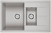 Картинка анонса товара «кухонная мойка paulmark feste, pm237850-gr, серый, 775х495 мм»