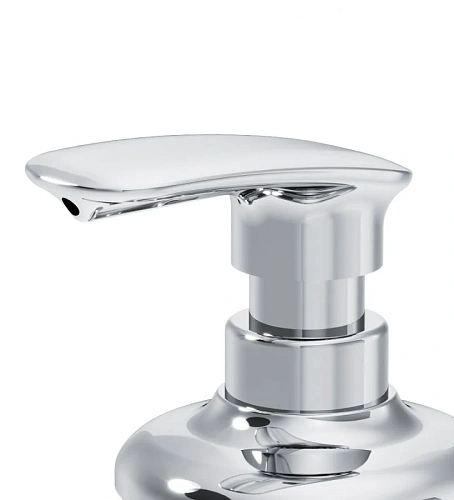 Дозатор жидкого мыла AM.PM Sensation A3031900 стеклянный, отдельно стоящий, хром Дозатор жидкого мыла AM.PM Sensation A3031900 стеклянный, отдельно стоящий, хром