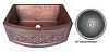 Картинка анонса товара «кухонная мойка bronze de luxe 10301, цвет - oil rubbed bronze (потертая бронза), 84 х 62 х 25 см мед 10301_oil_rubbed_bronze_af-02»