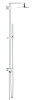 Картинка анонса товара «душевая система grohe euphoria cube 152 с переключателем (без смесителя), хром (27696000)»