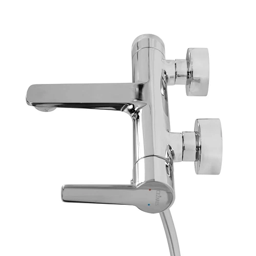 Смеситель для ванны CEZARES LUX-VD-01 с ручным душем, шлангом и держателем, хром Смеситель для ванны CEZARES LUX-VD-01 с ручным душем, шлангом и держателем, хром