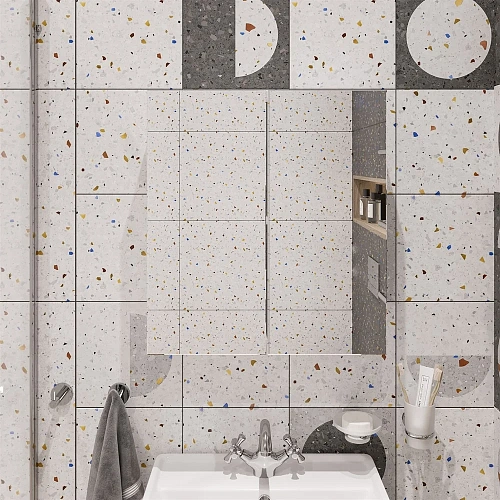 Комплект мебели DIWO Воронеж 50 подвесная, ореховый дубослив, с сифоном 579746 Комплект мебели DIWO Воронеж 50 подвесная, ореховый дубослив, с сифоном 579746