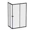 Душевой уголок AM.PM Sunny W87G-403-12080-BT 120x80 черный, стекло прозрачное