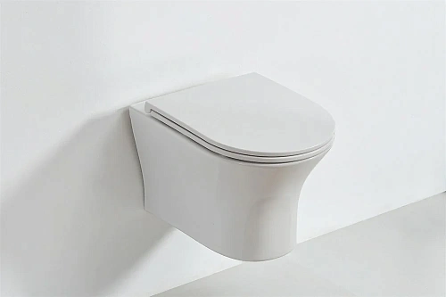 Унитаз подвесной STWORKI Дублин Db-01UP безободковый, с сиденьем микролифт, подвесной, с прямым выпуском, ф 549733 Унитаз подвесной STWORKI Дублин Db-01UP безободковый, с сиденьем микролифт, подвесной, с прямым выпуском, ф 549733