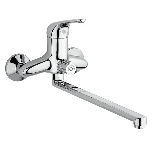 Смеситель для ванны Paini Trento TRCR119LMKM с длинным изливом без аксессуара Смеситель для ванны Paini Trento TRCR119LMKM с длинным изливом без аксессуара