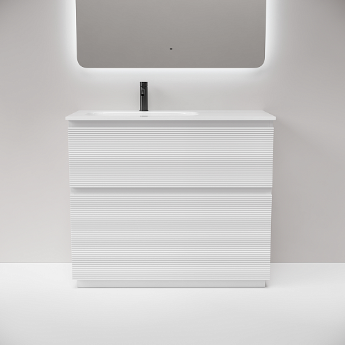 Тумба под раковину SANCOS Folk Floor FL100FLW левая 995х445х850 Bianco, напольная Тумба под раковину SANCOS Folk Floor FL100FLW левая 995х445х850 Bianco, напольная