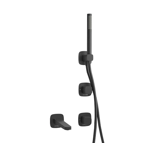 Смеситель для ванны WasserKRAFT A9151.264.315.327.242.217 встраиваемый черный Смеситель для ванны WasserKRAFT A9151.264.315.327.242.217 встраиваемый черный