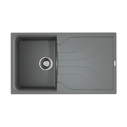 Кухонная мойка Omoikiri Yasugata 86-GR Tetogranit/leningrad grey 4993546 Кухонная мойка Omoikiri Yasugata 86-GR Tetogranit/leningrad grey 4993546