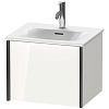 Картинка анонса товара «тумба под раковину duravit xviu xv40310b222 подвесная 42 см белая»