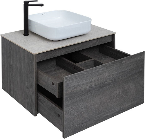 Тумба под раковину Aquanet Nova Lite 75 дуб рошелье (1 ящик) 00242274 Тумба под раковину Aquanet Nova Lite 75 дуб рошелье (1 ящик) 00242274