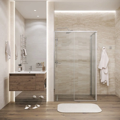 Боковая стенка GROSSMAN Galaxy 200.K33.01.90.10.02 (90x195) хром, стекло шиншилла Боковая стенка GROSSMAN Galaxy 200.K33.01.90.10.02 (90x195) хром, стекло шиншилла