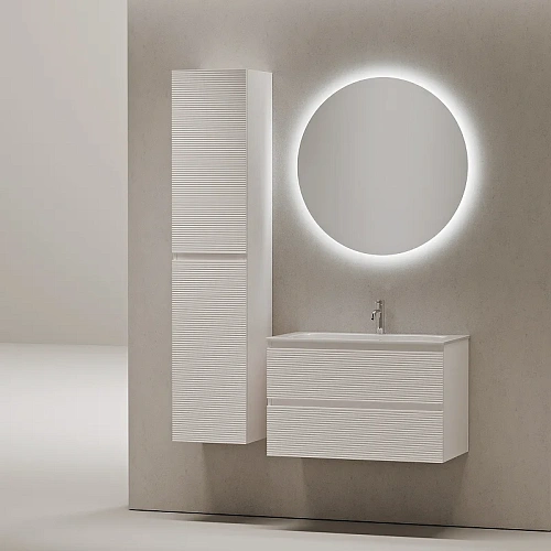 Тумба под раковину Sancos Folk FL80W 790х445х500 Bianco, подвесная Тумба под раковину Sancos Folk FL80W 790х445х500 Bianco, подвесная