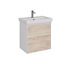 Тумба под раковину Lemark COMBI 70 см подвесная/напольная, дуб кантри/белый LM03C70T-dub Тумба под раковину Lemark COMBI 70 см подвесная/напольная, дуб кантри/белый LM03C70T-dub