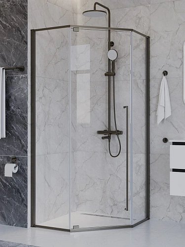 Душевой уголок CEZARES PLANE-P-1-100-C-GM 100x100 см Душевой уголок CEZARES PLANE-P-1-100-C-GM 100x100 см