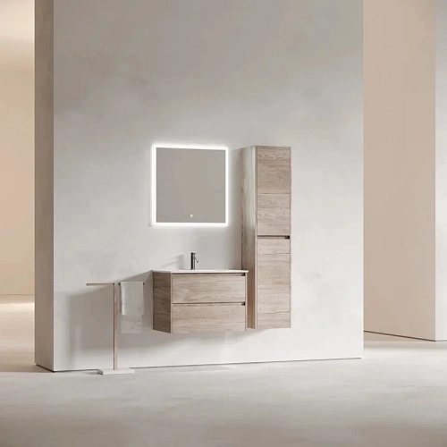 Тумба под раковину Sancos Libra LB70EG 690х450х500 дуб галифакс натуральный, подвесная Тумба под раковину Sancos Libra LB70EG 690х450х500 дуб галифакс натуральный, подвесная