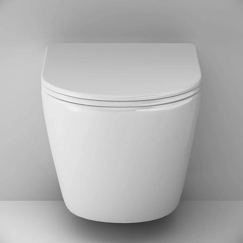 Унитаз подвесной AM.PM Like C801900SC AquaSpin с сиденьем микролифт Унитаз подвесной AM.PM Like C801900SC AquaSpin с сиденьем микролифт