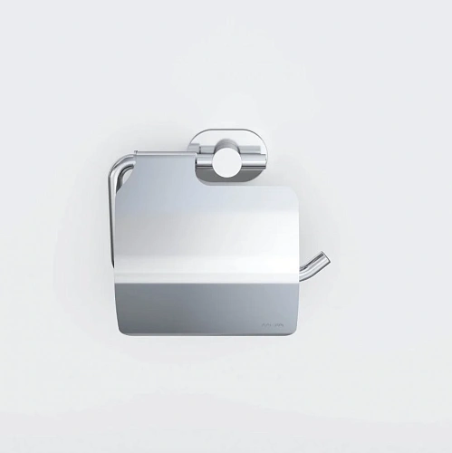 Держатель туалетной бумаги AM.PM Sense L A74341400 L с крышкой, хром Держатель туалетной бумаги AM.PM Sense L A74341400 L с крышкой, хром