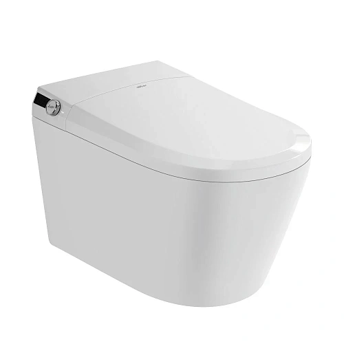 Унитаз SMART ABBER Bequem AC1119S с функией биде белый с крышкой микролифт Унитаз SMART ABBER Bequem AC1119S с функией биде белый с крышкой микролифт
