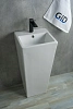 Картинка анонса товара «раковина gid nb147 81104 напольная белая 34x33x85»