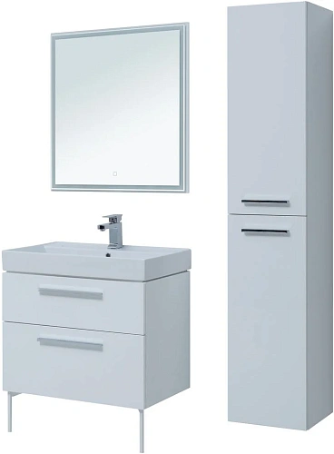 Тумба под раковину Aquanet Nova 75 белый (2 ящика) 00242262 Тумба под раковину Aquanet Nova 75 белый (2 ящика) 00242262