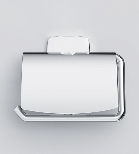 Держатель туалетной бумаги AM.PM Gem A90341400 с крышкой Держатель туалетной бумаги AM.PM Gem A90341400 с крышкой