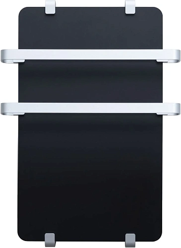 Полотенцесушитель электрический Allen Brau Infinity 60x44 00325621 с рейлингом 2.0 и креплением, серебро брашированное Полотенцесушитель электрический Allen Brau Infinity 60x44 00325621 с рейлингом 2.0 и креплением, серебро брашированное