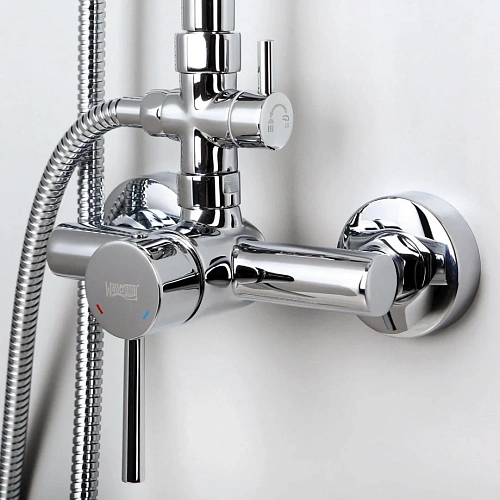 Душевая система WasserKRAFT A12202 хром Душевая система WasserKRAFT A12202 хром