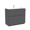 Тумба под раковину SANCOS Folk Floor FL100FGS 995х445х850 Grey soft, напольная Тумба под раковину SANCOS Folk Floor FL100FGS 995х445х850 Grey soft, напольная