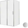 Душевой уголок Allen Brau Priority 140x100 3.31035.BA + 3.31047.BA серебро браш Душевой уголок Allen Brau Priority 140x100 3.31035.BA + 3.31047.BA серебро браш