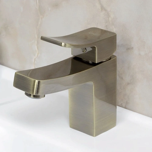 Смеситель для раковины WasserKRAFT Exter 1603 светлая бронза Смеситель для раковины WasserKRAFT Exter 1603 светлая бронза