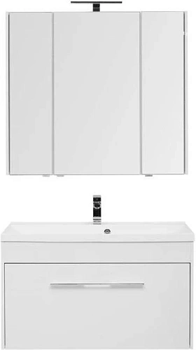 Комплект мебели Aquanet Августа 100 белый 00225238 Комплект мебели Aquanet Августа 100 белый 00225238