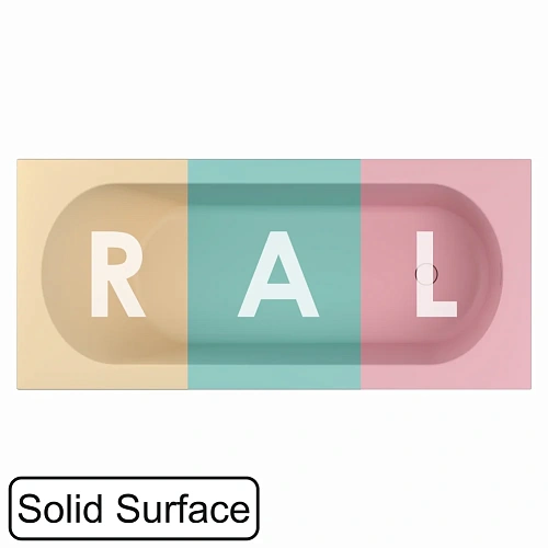 Ванна из искусственного камня WHITECROSS Gin 180x80 RAL матовый Ванна из искусственного камня WHITECROSS Gin 180x80 RAL матовый