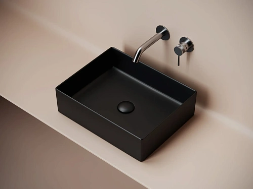 Раковина Ceramica Nova ELEMENT CN6069MB черный матовый накладная Раковина Ceramica Nova ELEMENT CN6069MB черный матовый накладная