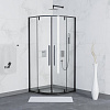Картинка анонса товара «душевой уголок rgw sv-53b 900x900 мм 06325399-14 черный easy clean»