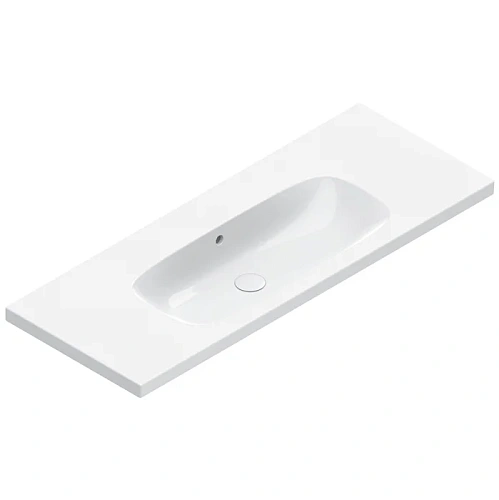 Раковина Catalano Alvea 0621210001 120x46 подвесная/мебельная, белый глянцевый Раковина Catalano Alvea 0621210001 120x46 подвесная/мебельная, белый глянцевый