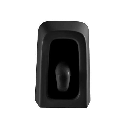 Унитаз подвесной GROSSMAN GR-4441BMSQ 53x36x36,5 черный матовый, безободковый, торнадо с тонкой крышкой Унитаз подвесной GROSSMAN GR-4441BMSQ 53x36x36,5 черный матовый, безободковый, торнадо с тонкой крышкой