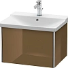 Тумба под раковину Duravit XSquare XS408006161 подвесная 61 см Коричнево-оливковый глянцевый Тумба под раковину Duravit XSquare XS408006161 подвесная 61 см Коричнево-оливковый глянцевый