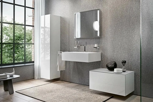 Тумба под раковину Keuco Edition 90 39027210000, 1000х400х485 мм, белый глянцевый Тумба под раковину Keuco Edition 90 39027210000, 1000х400х485 мм, белый глянцевый