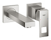 Картинка анонса товара «смеситель для раковины grohe eurocube, суперсталь (19895dc0)»
