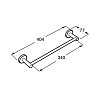 Полотенцедержатель Roca Superinox 817307002 Полотенцедержатель Roca Superinox 817307002