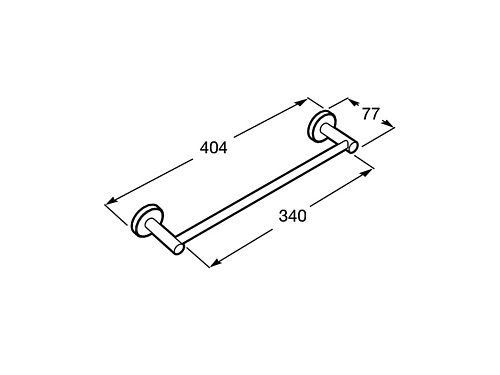 Полотенцедержатель Roca Superinox 817307002 Полотенцедержатель Roca Superinox 817307002