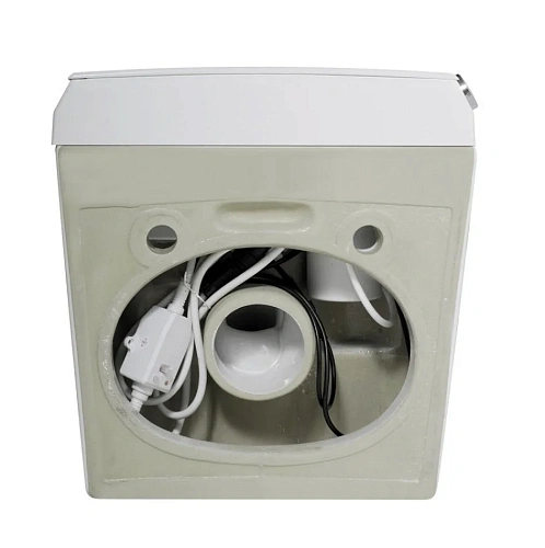 Унитаз SMART ABBER Bequem AC1119S с функией биде белый с крышкой микролифт Унитаз SMART ABBER Bequem AC1119S с функией биде белый с крышкой микролифт