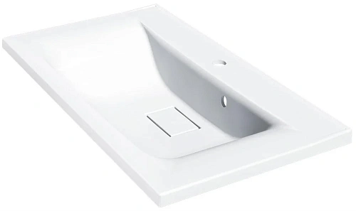 Раковина Vincea VCB-3M800W из искуственного камня, цвет белый Раковина Vincea VCB-3M800W из искуственного камня, цвет белый