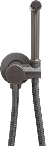 Гигиенический душ Allen Brau Priority 5.31A29-MG (с внутренней частью) графит брашированный Гигиенический душ Allen Brau Priority 5.31A29-MG (с внутренней частью) графит брашированный