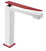 Картинка анонса товара «смеситель для раковины boheme q 142-wr.2 white red.2»