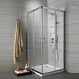 Детальная картинка товара «душевой уголок radaway premium plus c 30443-01-01n 100х100 прозрачное стекло»